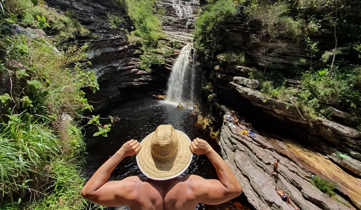 cachoeira do sossego - lençois